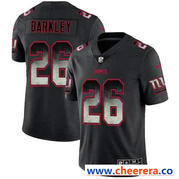 Nike Saquon Barkley NFL New York Giants black Pro Line jersey