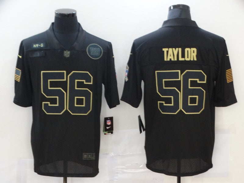 Nike Lawrence Taylor New York Giants black Salute To Service jersey