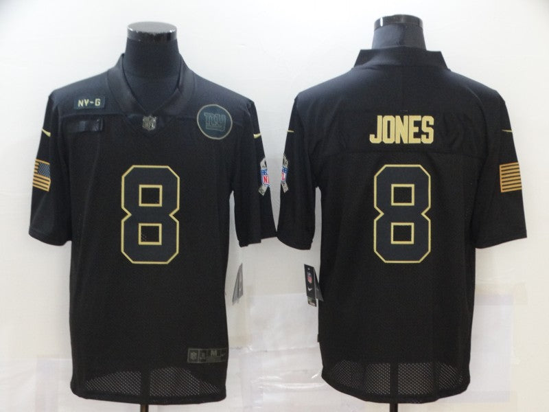 Nike Daniel Jones New York Giants black Salute To Service jersey