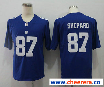 Nike Sterling Shepard New York Giants royal Vapor jersey