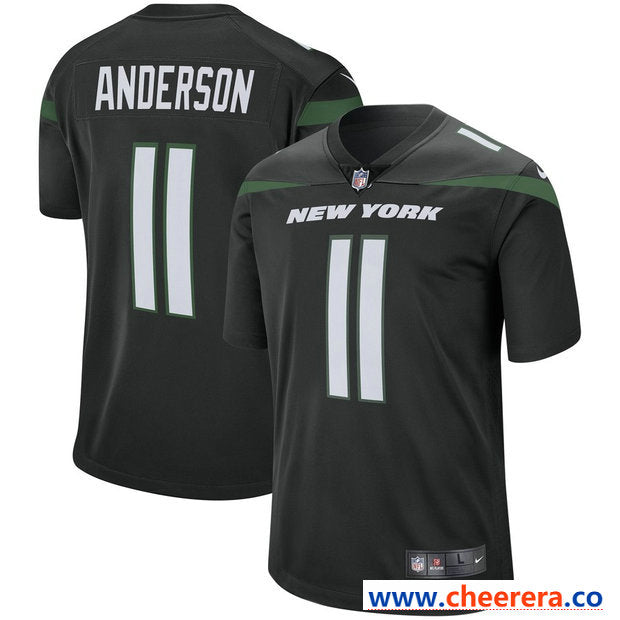 Nike Robby Anderson New York Jets black Vapor jersey
