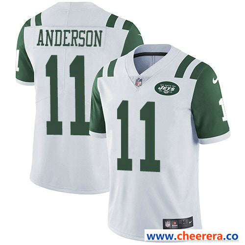 Nike Robby Anderson New York Jets white Vapor jersey