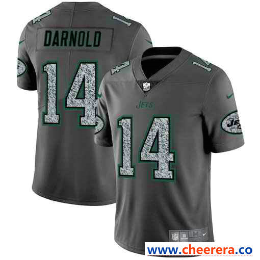 Nike Sam Darnold New York Jets gray Fashion Static jersey