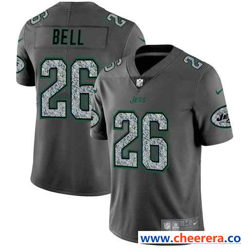 Nike Le'Veon Bell New York Jets gray Fashion Static jersey