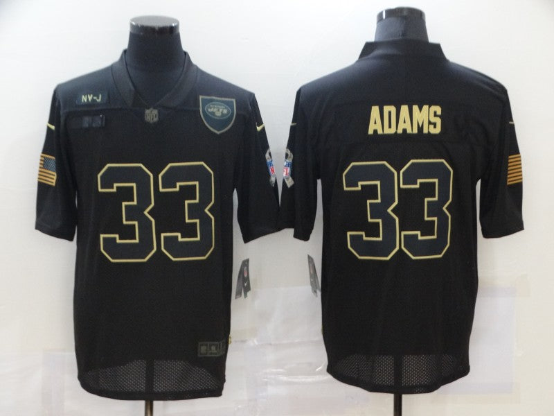 Nike Jamal Adams New York Jets black Salute To Service jersey