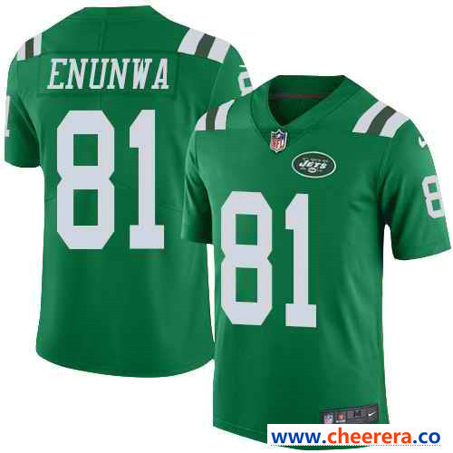 Nike Quincy Enunwa New York Jets green Limited jersey