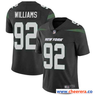 Nike Leonard Williams New York Jets black Vapor jersey