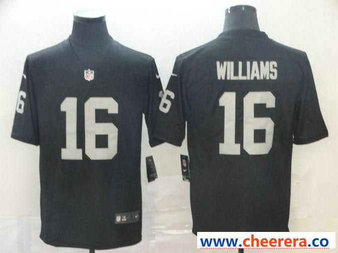 Nike Tyrell Williams Las Vegas Raiders black Vapor jersey