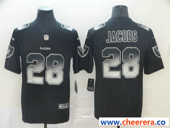Nike Josh Jacobs Las Vegas Raiders black Vapor jersey