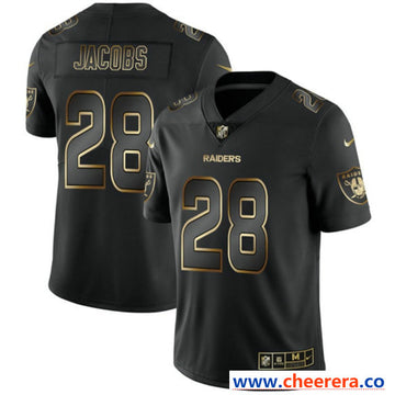 Nike Josh Jacobs Las Vegas Raiders black Vapor jersey