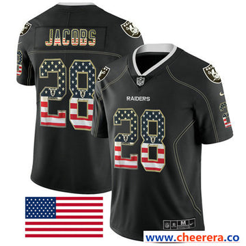 Nike Josh Jacobs Las Vegas Raiders black Limited jersey