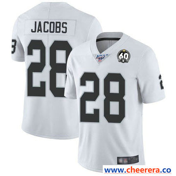 Nike Josh Jacobs Las Vegas Raiders white Vapor jersey