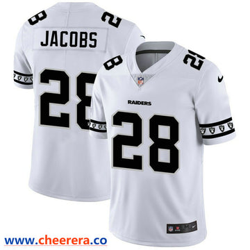 Nike Josh Jacobs Las Vegas Raiders white Vapor jersey