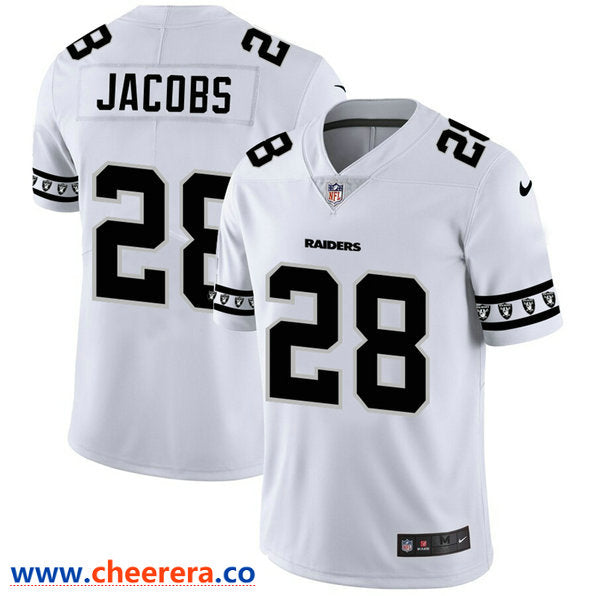 Nike Josh Jacobs Las Vegas Raiders white Vapor jersey