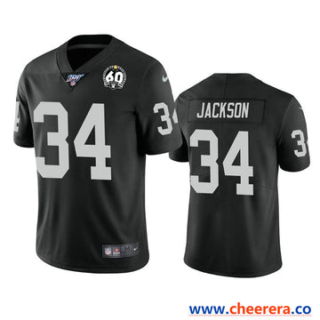 Nike Bo Jackson Las Vegas Raiders black Vapor jersey