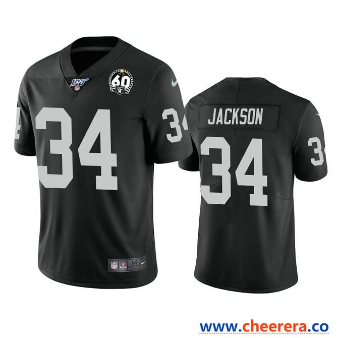 Nike Bo Jackson Las Vegas Raiders black Vapor jersey