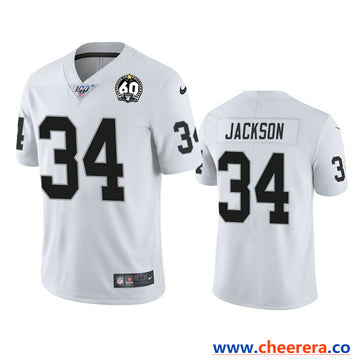 Nike Bo Jackson Las Vegas Raiders white Vapor jersey