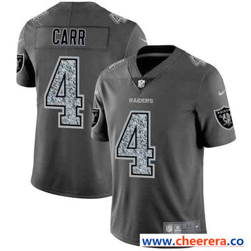 Nike Derek Carr Las Vegas Raiders gray Fashion Static jersey