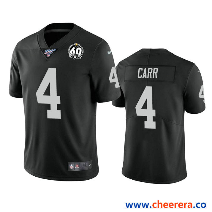 Nike Derek Carr Las Vegas Raiders black Vapor jersey