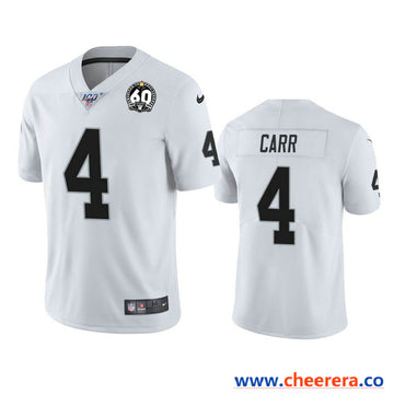 Nike Derek Carr Las Vegas Raiders white Vapor jersey