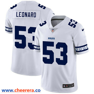 Nike Darius Leonard Indianapolis Colts white Vapor jersey