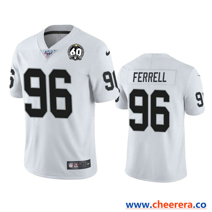 Nike Clelin Ferrell Las Vegas Raiders white Vapor jersey