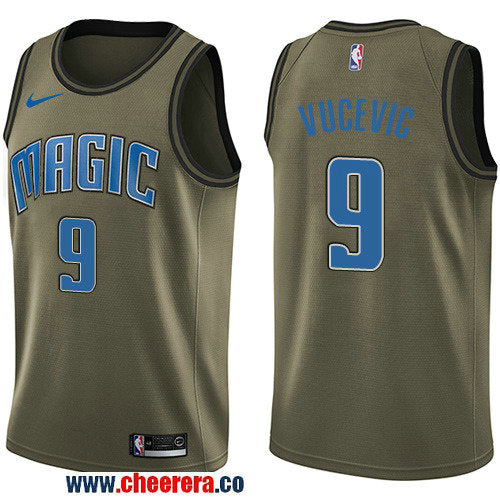 Nike Nikola Vucevic Orlando Magic green Salute To Service jersey