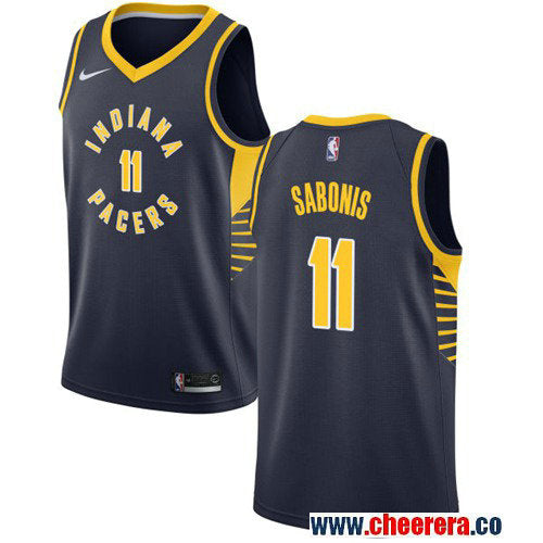 Nike Domantas Sabonis Indiana Pacers navy jersey