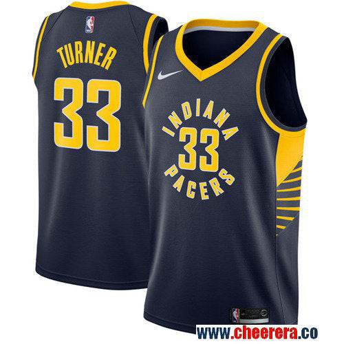 Nike Myles Turner Indiana Pacers navy jersey