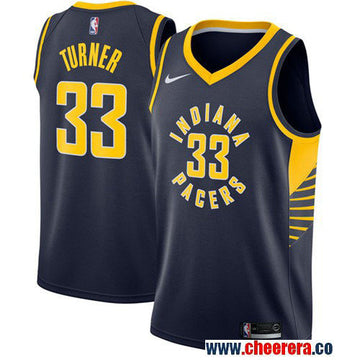 Nike Myles Turner Indiana Pacers navy jersey