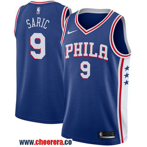 Nike Dario Saric Philadelphia 76ers blue jersey