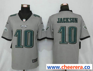 Nike DeSean Jackson Philadelphia Eagles silver Inverted Legend jersey