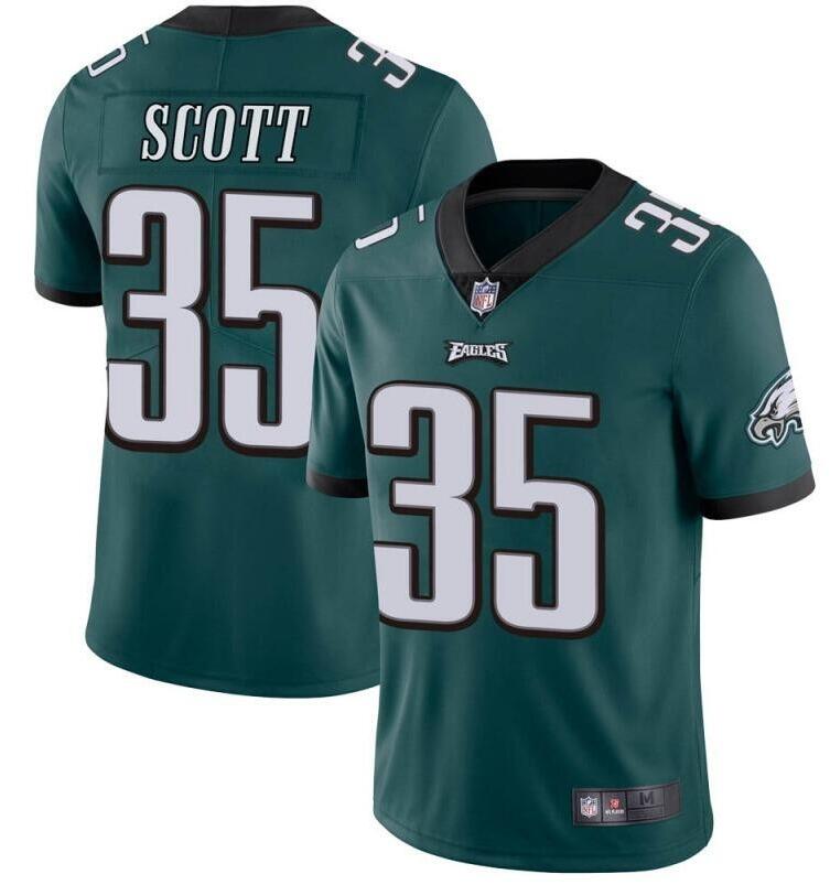 Nike Boston Scott Philadelphia Eagles green Vapor jersey