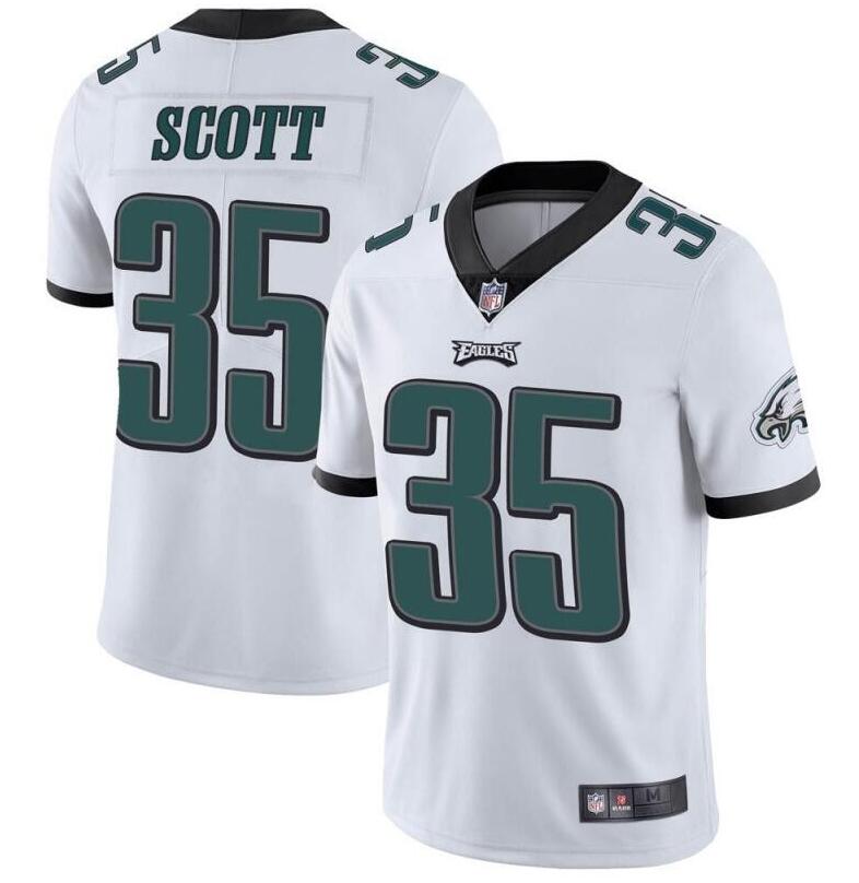 Nike Boston Scott Philadelphia Eagles white Vapor jersey