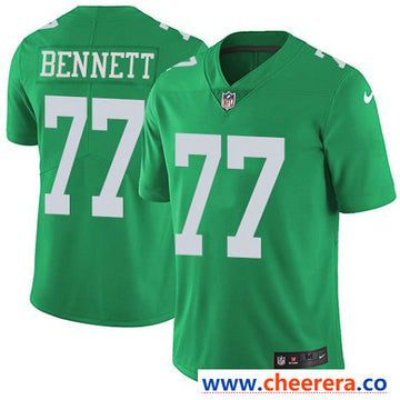 Nike Michael Bennett Philadelphia Eagles green Color Rush jersey