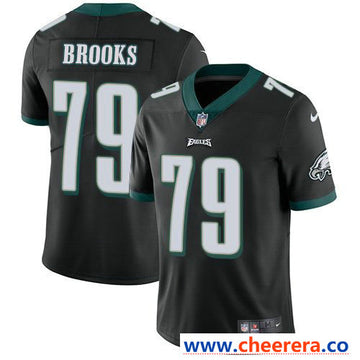 Nike Brandon Brooks Philadelphia Eagles black Vapor jersey
