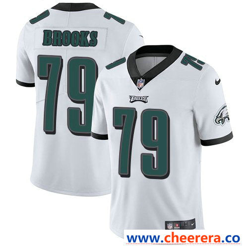 Nike Brandon Brooks Philadelphia Eagles white Vapor jersey