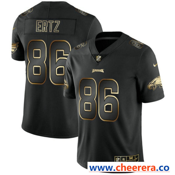 Nike Zach Ertz Philadelphia Eagles black Vapor jersey