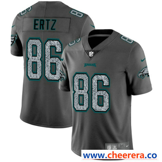 Nike Zach Ertz Philadelphia Eagles gray Vapor jersey