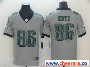 Nike Zach Ertz Philadelphia Eagles gray Inverted Legend jersey