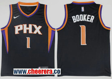 Nike Devin Booker Phoenix Suns black jersey