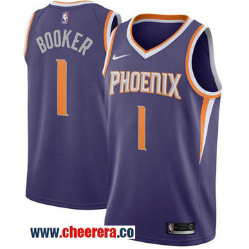 Nike Devin Booker Phoenix Suns purple jersey
