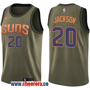 Nike Josh Jackson Phoenix Suns green Salute To Service jersey