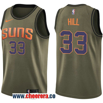 Nike Grant Hill Phoenix Suns green Salute To Service jersey