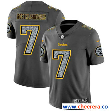 Nike Pittsburgh Steelers gray Fashion Static jersey