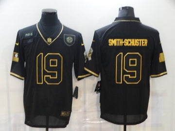 Nike JuJu-Smith Schuster Pittsburgh Steelers black Salute To Service jersey