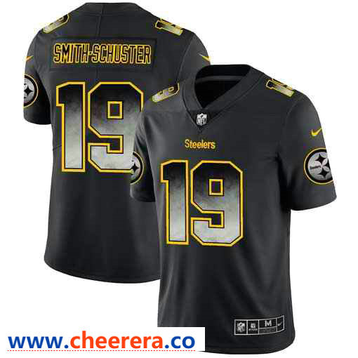 Nike JuJu Smith-Schuster NFL Pittsburgh Steelers black Pro Line jersey