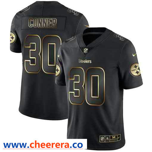Nike James Conner Pittsburgh Steelers black Vapor jersey