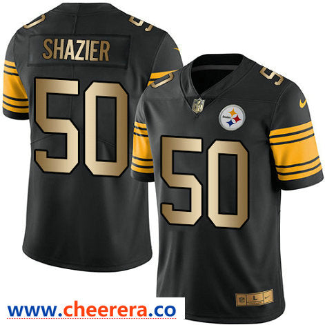 Nike Ryan Shazier Pittsburgh Steelers black Color Rush jersey