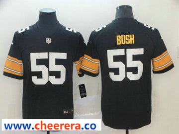 Nike Devin Bush Pittsburgh Steelers black Vapor jersey